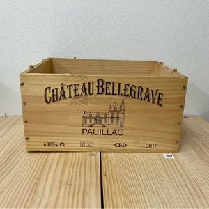 Wine crate, wood crate, wooden wine crate